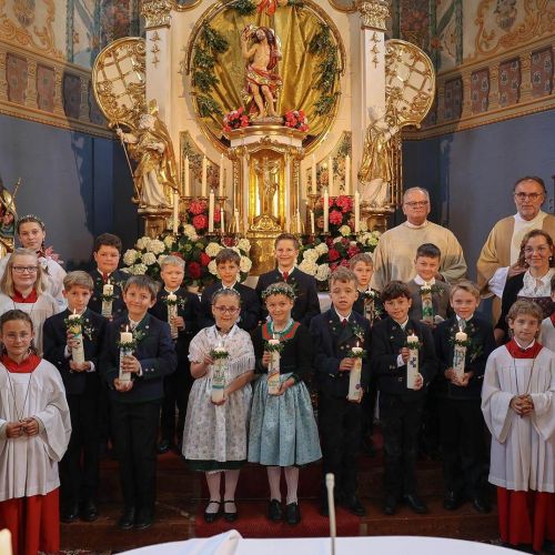 Erstkommunion Au und Berchtesgaden