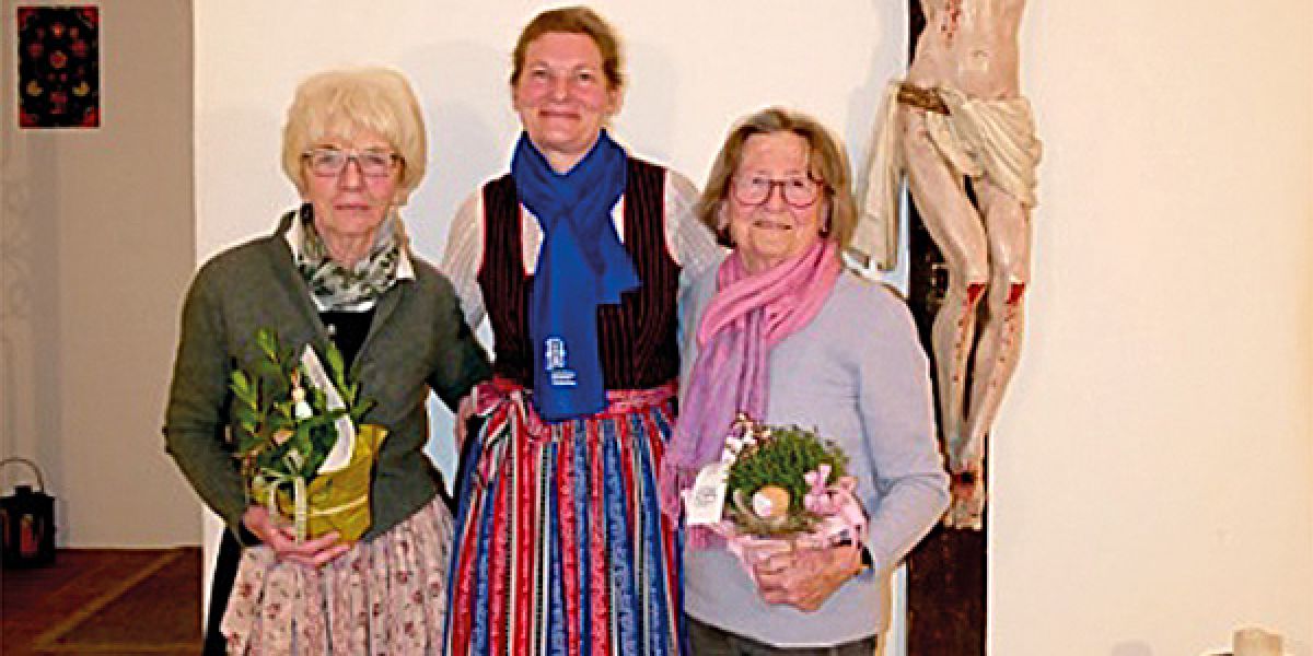 Ehrungen Frauenbund Marktschellenberg