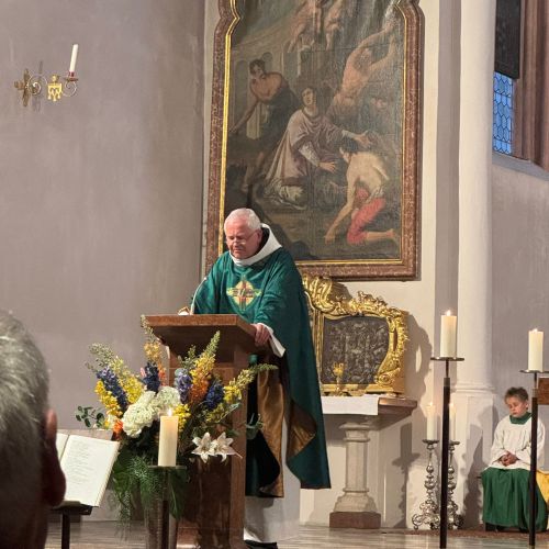 Kräuterbuschenverkauf in Berchtesgaden 